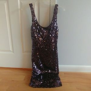 SALE!! Purple sequin party dress!!